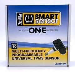 Xtra-Seal clamp-in sensor close-up showing programmability and durable construction