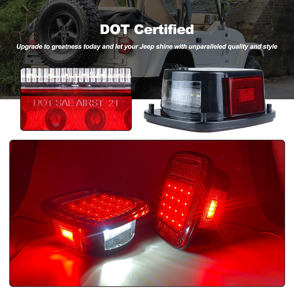 XtraGlow close-up of LED array highlighting clear brake and signal output