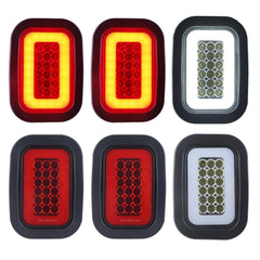 XtraGlow front view showing red and white LEDs and bright signaling ability