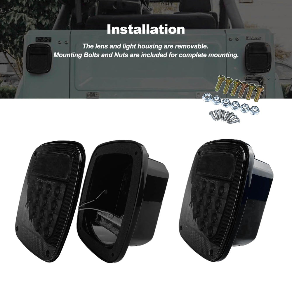 XtraGlow detailed shot of LED array showing bright brake and reverse illumination benefit