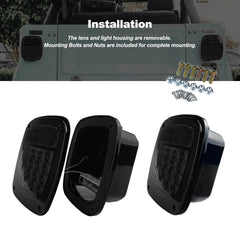 XtraGlow detailed shot of LED array showing bright brake and reverse illumination benefit
