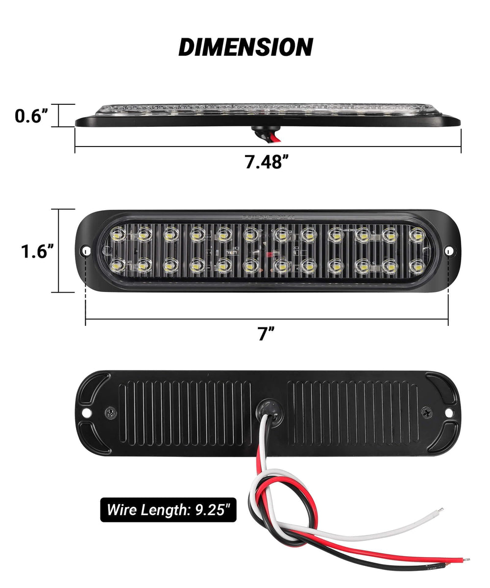 XtraGlow nighttime visibility deployed showing clear reverse illumination