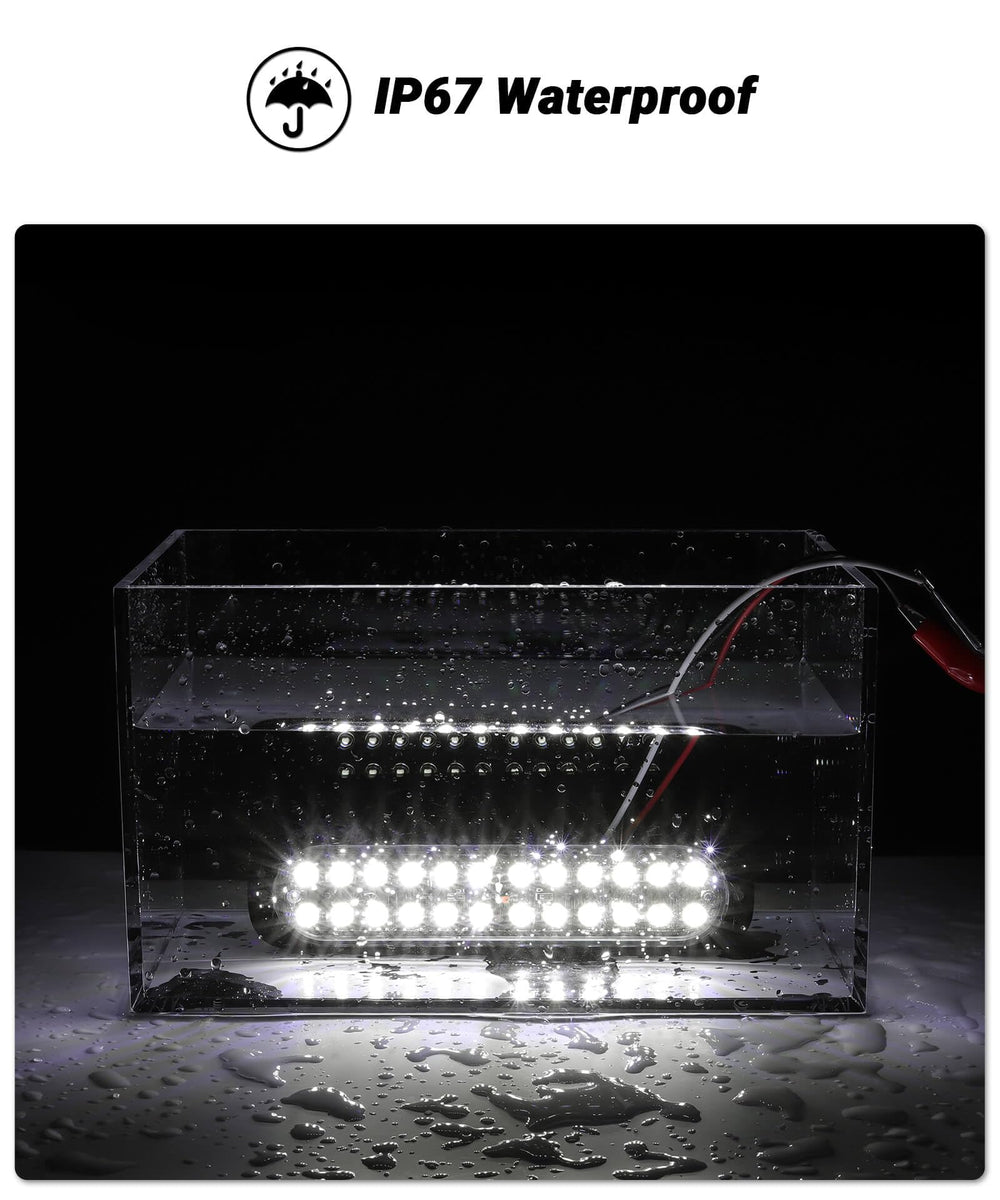 XtraGlow scale comparison with ruler showing compact 7.5-inch size