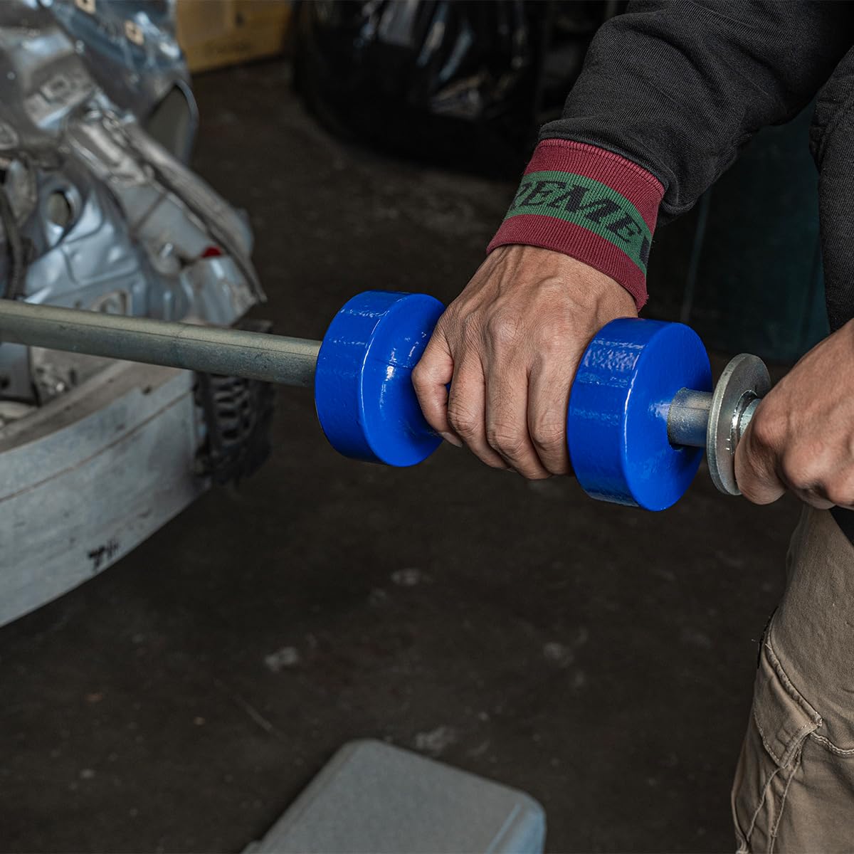 XtremepowerUS drop-forged steel detail emphasizing heat-treated durability and strength