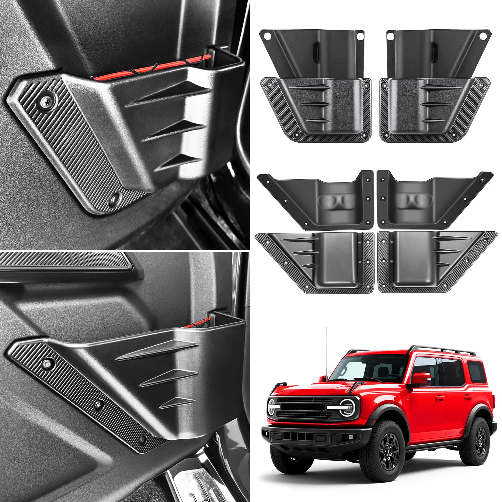 XWQZ in Bronco cabin showing improved interior organization benefit