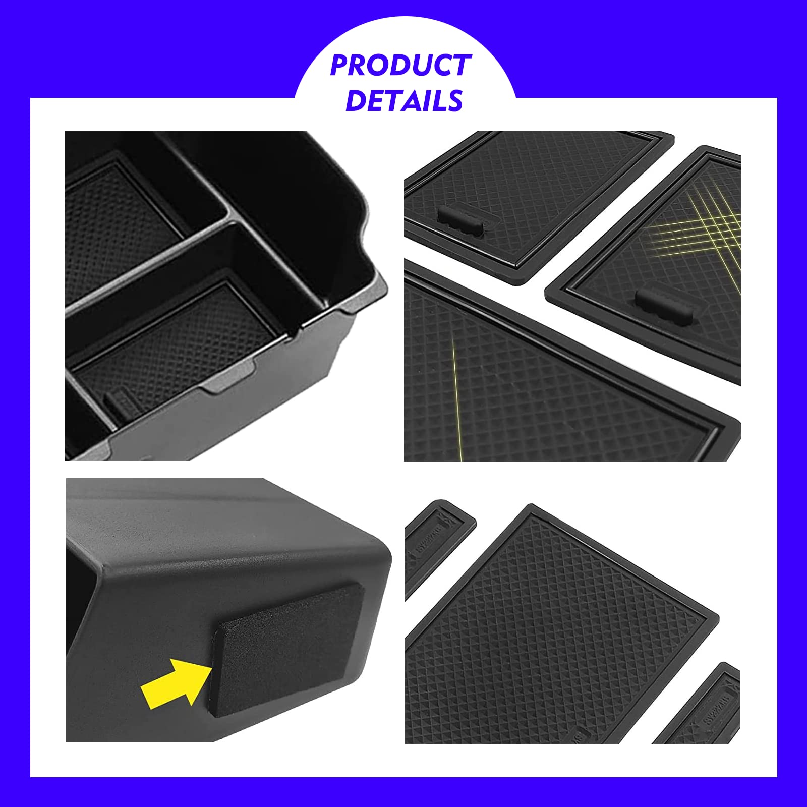 XXCIWP phone and keys in tray showing secure placement benefit