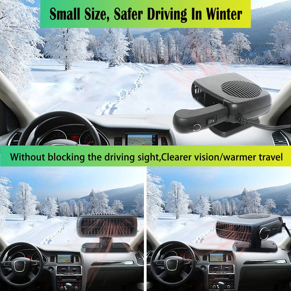Xximuim in use on windshield clearing fog quickly for better visibility