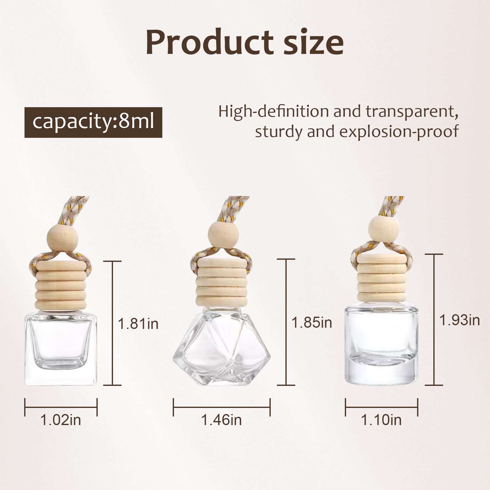 Xylanor wooden cap and stopper detail highlighting leak prevention
