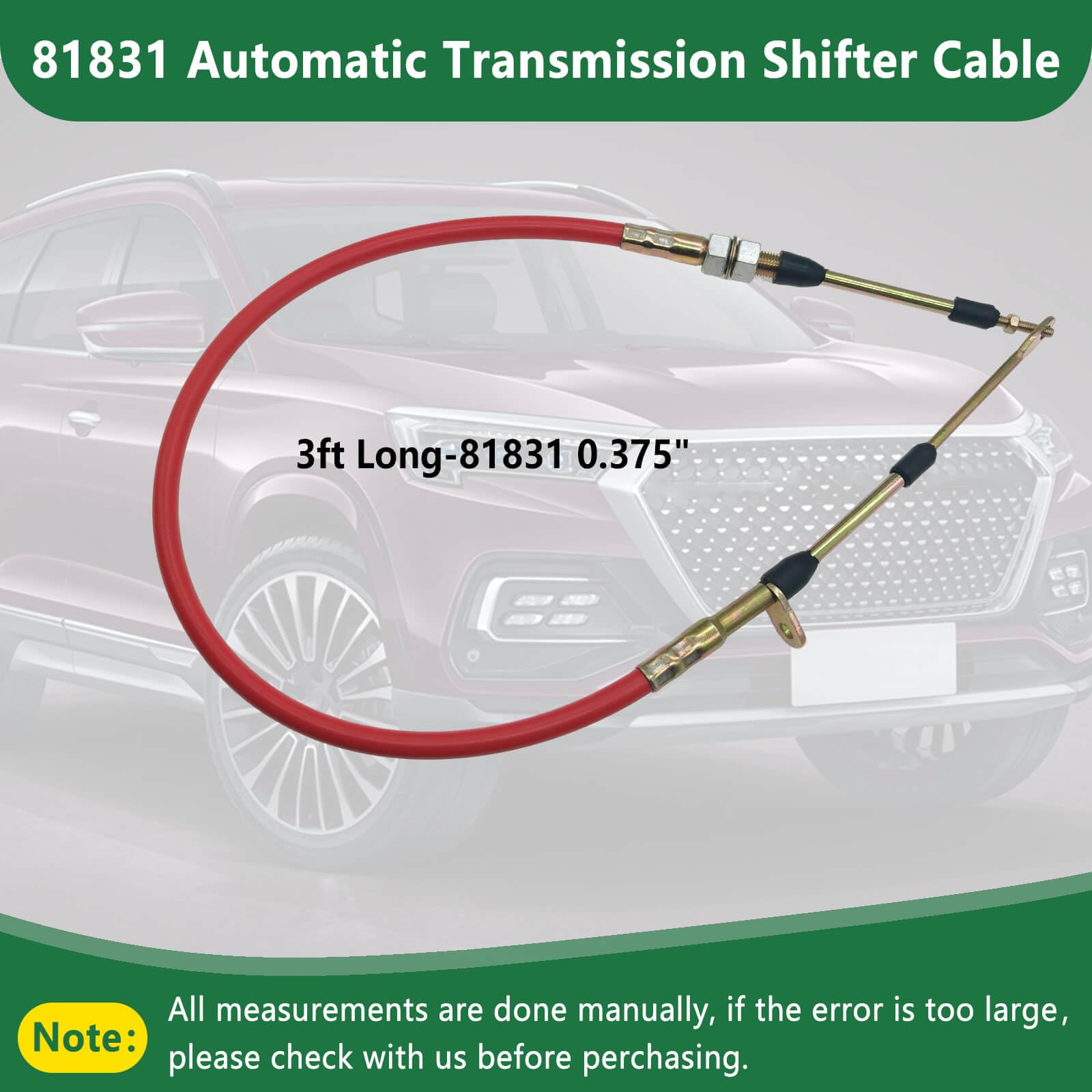 XYWZV 81831 packaging label showing model and part number for easy identification benefit