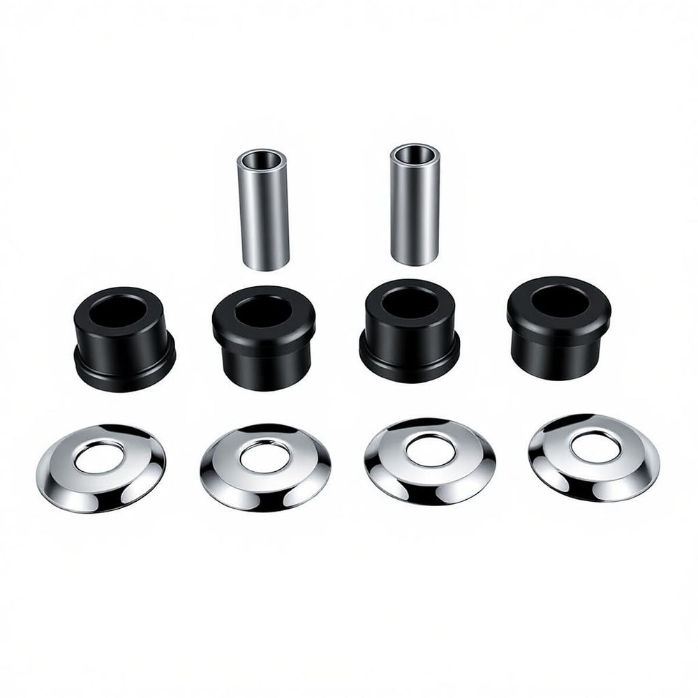 XYZMT underside bushing detail showing bore and wall thickness, resists wear