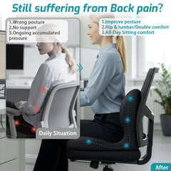 XZdream adjustable strap fastened to chair for secure, stable placement