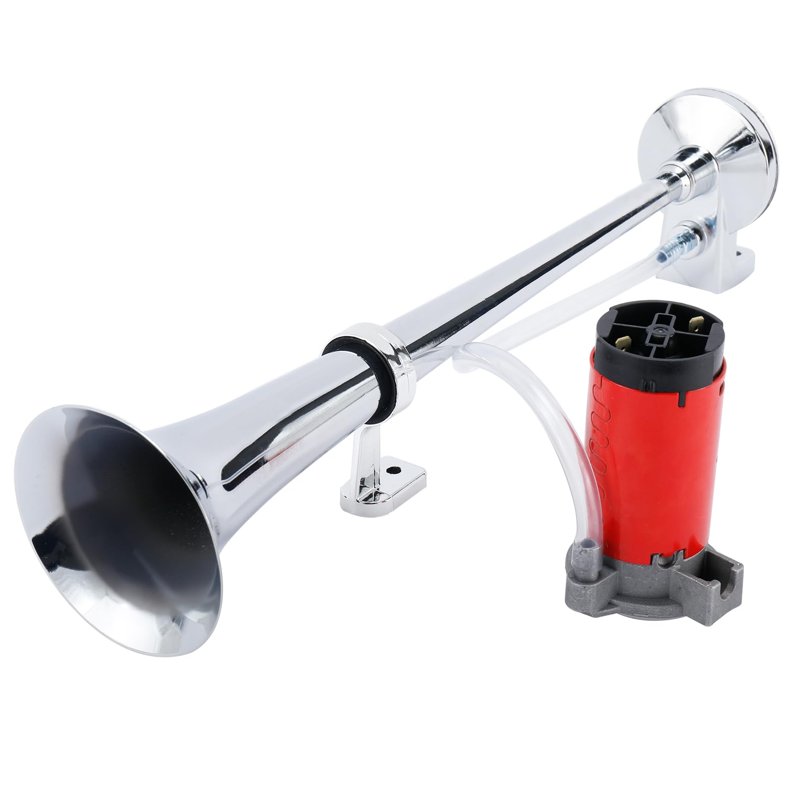 YaeTek trumpet texture detail emphasizing chrome plating and anti-rust benefit