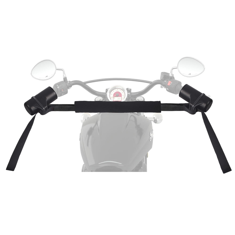 YaHees strap front view showing full length and padded loop benefit