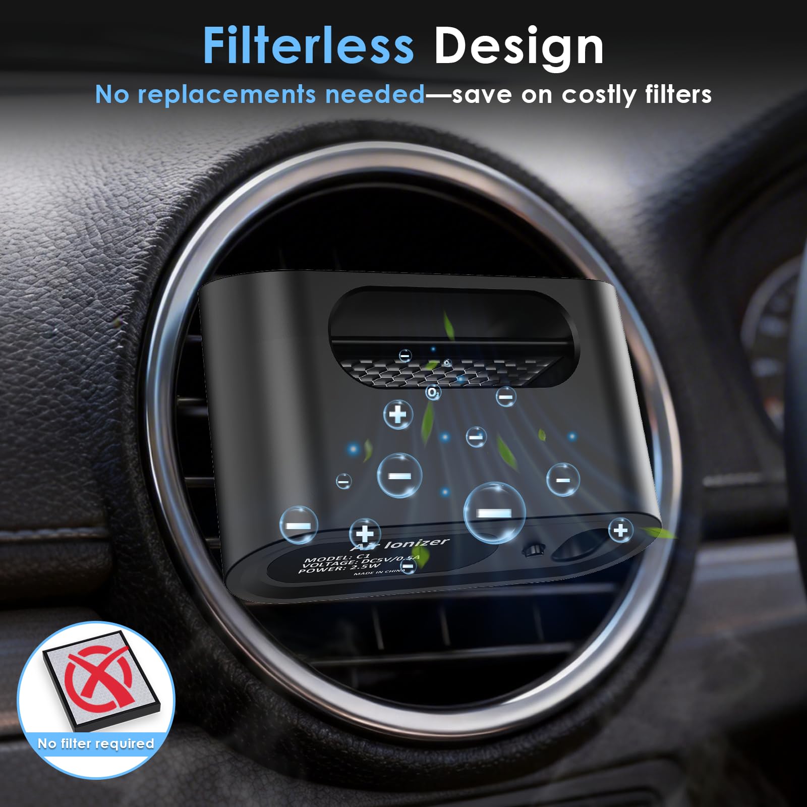 Yakry in use from driver perspective showing discreet placement and quiet benefit