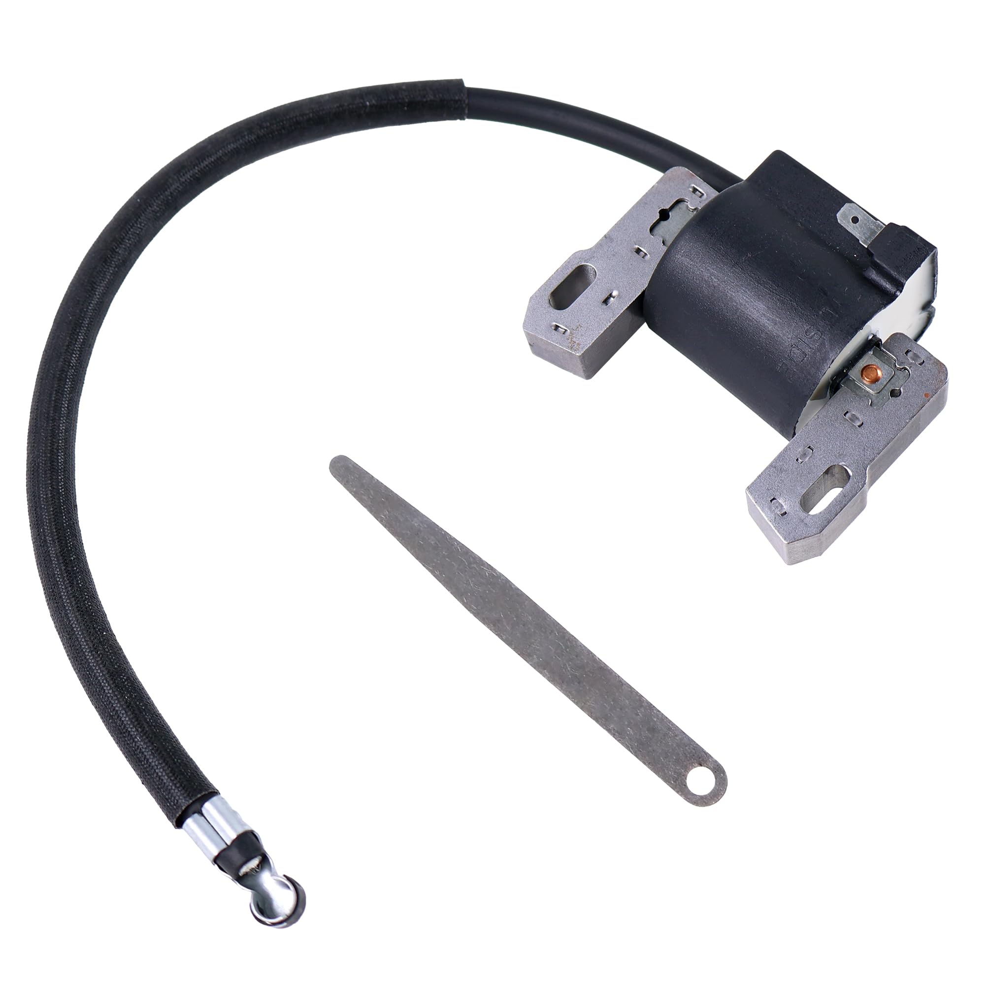 YAMAKATO ignition coil front view showing compact housing and bolt pattern for easy replacement