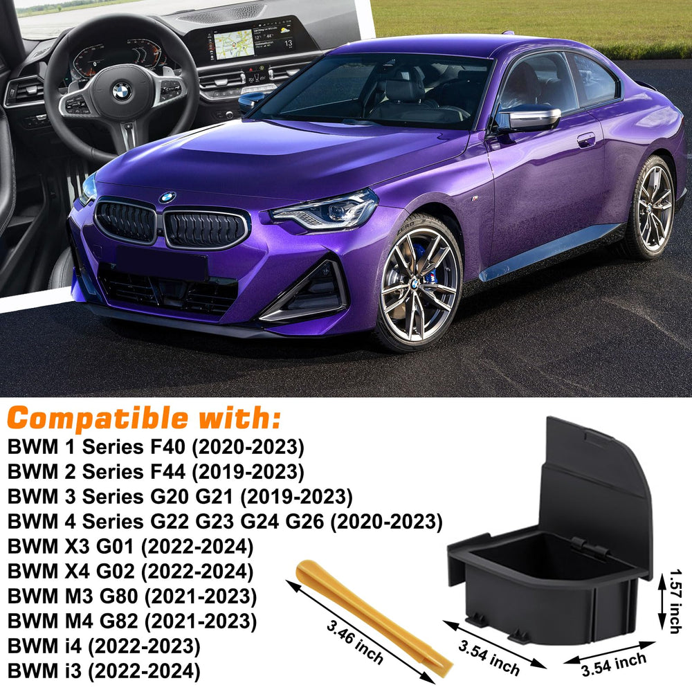 YAOBINID installed in BMW console illustrating seamless OEM look benefit