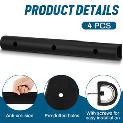 Yaocom installed on car door edge protecting paint from dings