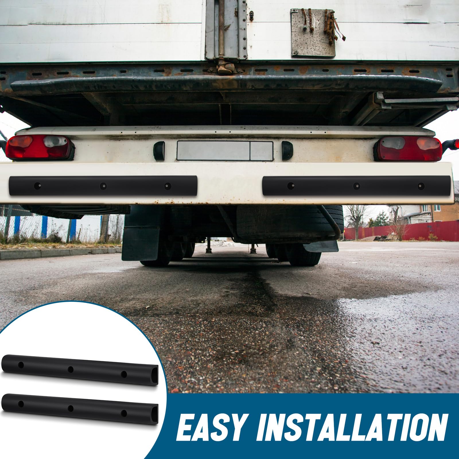 Yaocom side profile on bumper demonstrating impact cushioning benefit