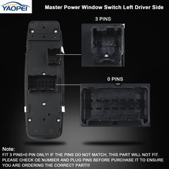 YAOPEI blue illumination demo of switch ensuring night-time visibility