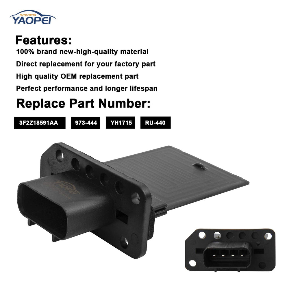 YAOPEI YH-1715 resistor core detail illustrating heat-resistant materials