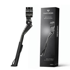 YarYebe kickstand front view showing slim aluminum leg and stable stance