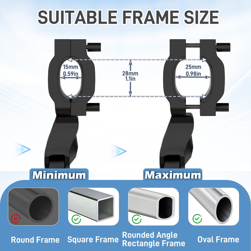 YarYebe silicone pad detail protecting frame paint and reducing scratches