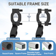 YarYebe silicone pad detail protecting frame paint and reducing scratches
