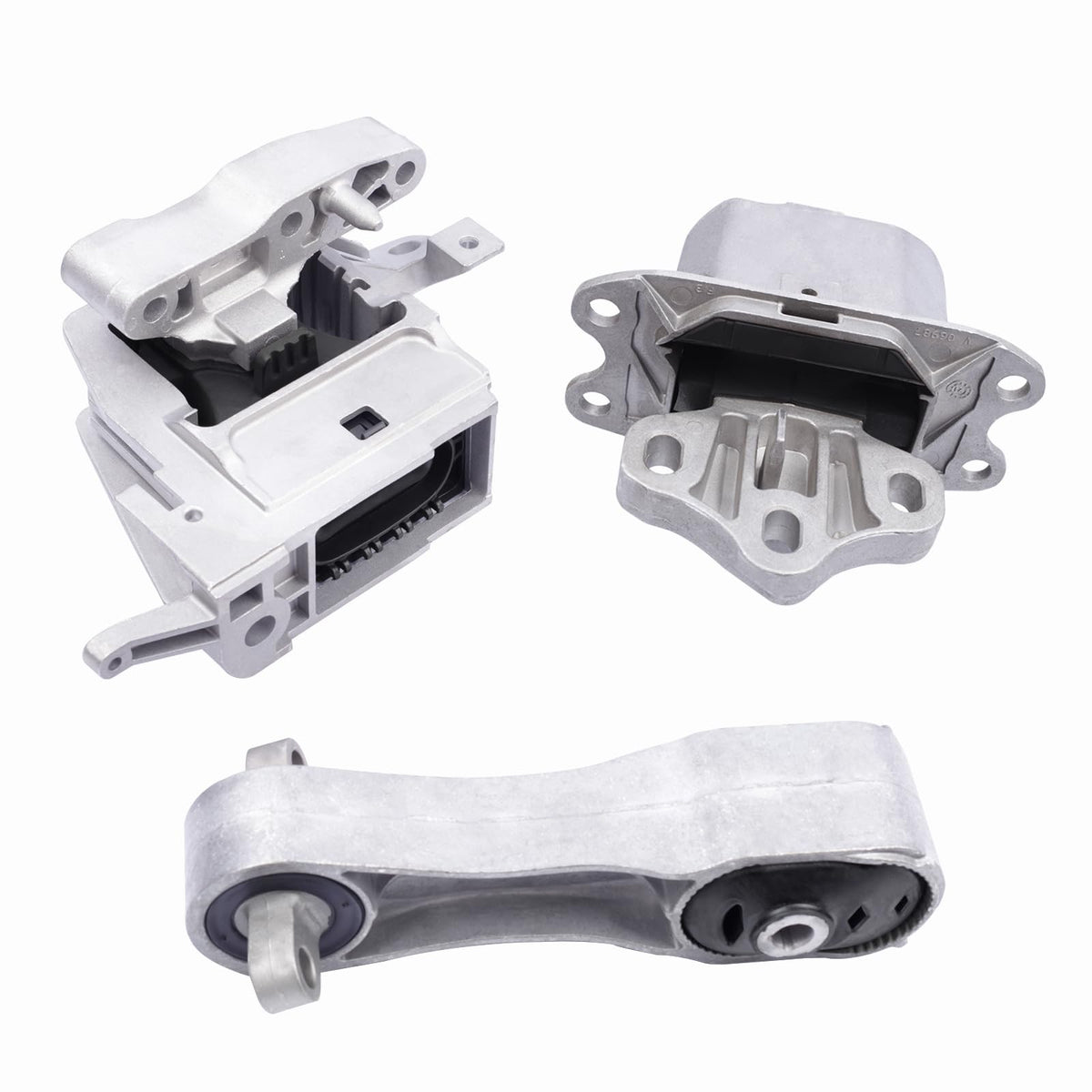 YBDDZH front-mounted bracket showing precise fit and improved vibration control