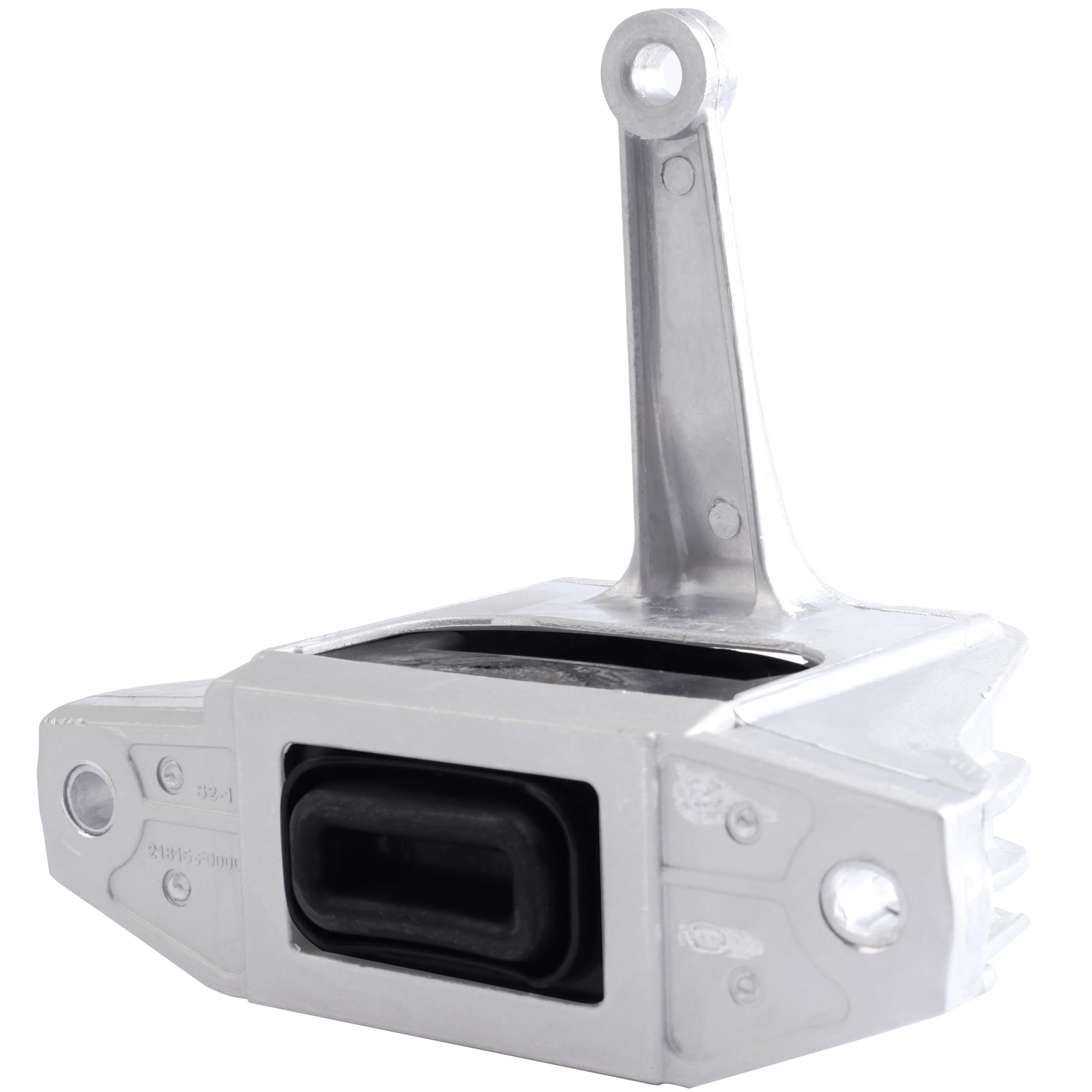 YBDDZH front view of engine mount showing bolt holes and solid fit benefit