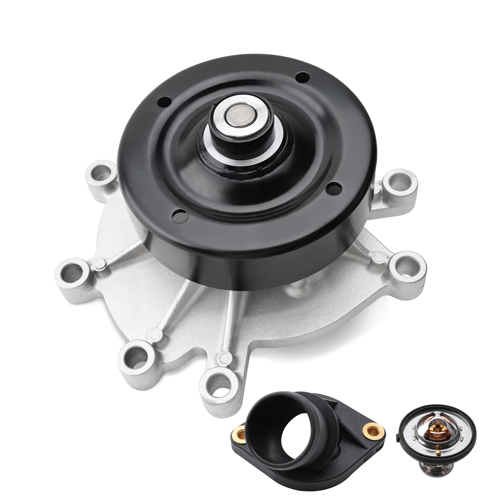 YBDDZH water pump front view showing fit and OEM-style finish for reliable cooling