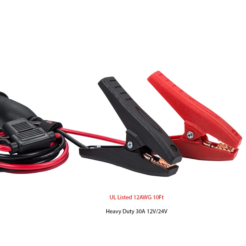 YCIND close-up alligator clamps with corrosion-resistant jaws for strong grip benefit