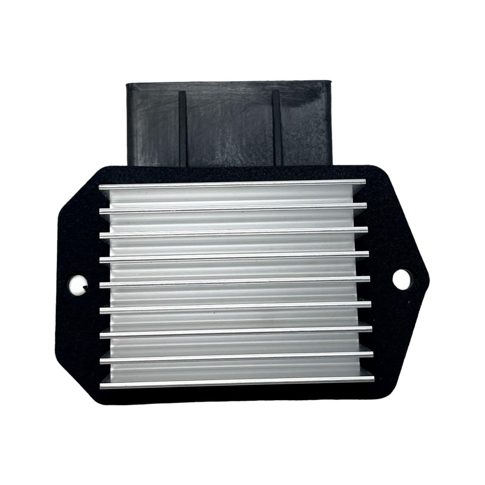 YCUPONE resistor positioned in vehicle HVAC cavity to show placement benefit