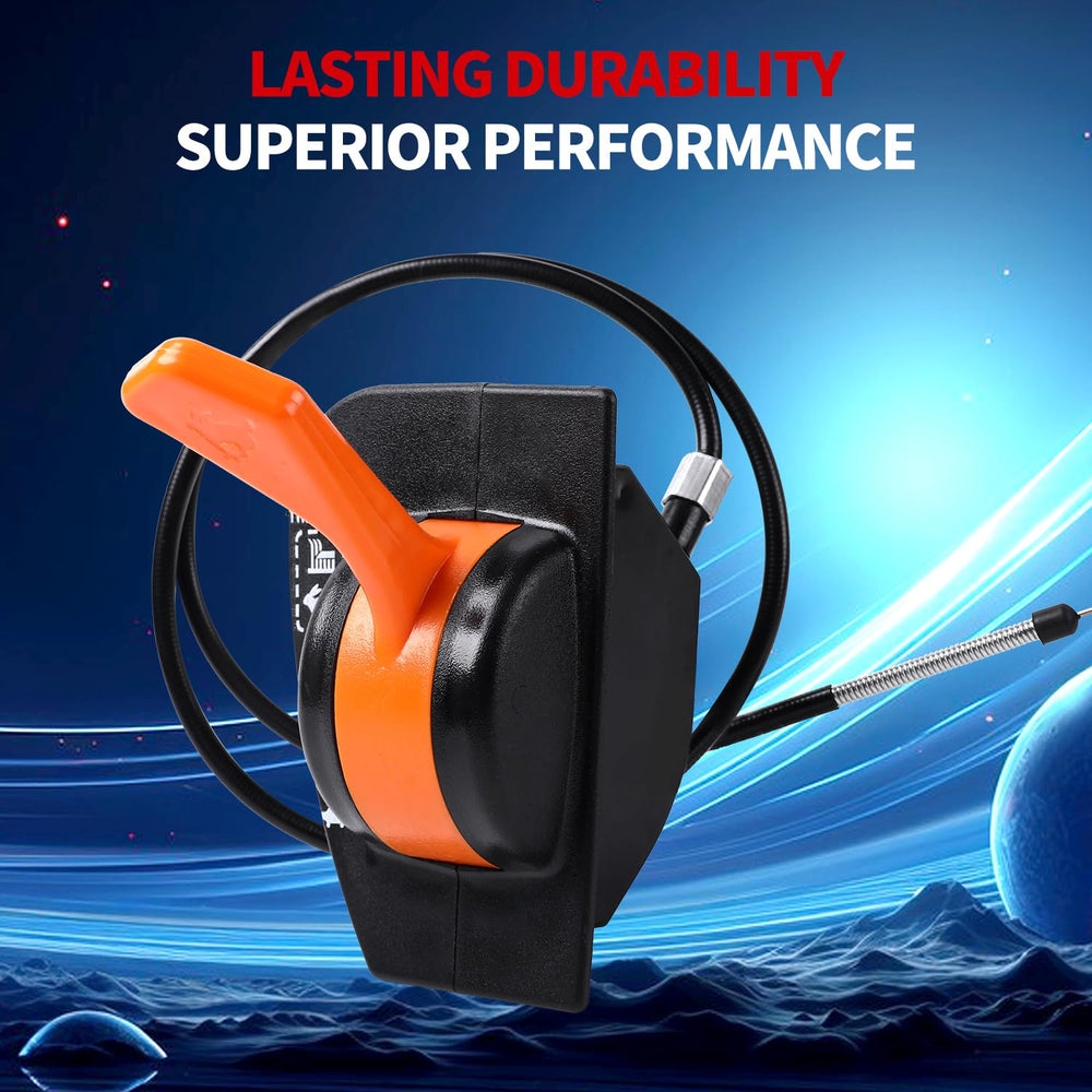 YDO throttle cable packaging label highlighting model compatibility