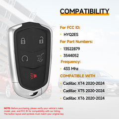 YDTHTLAH rear label close-up showing FCC ID and part information, aids verification