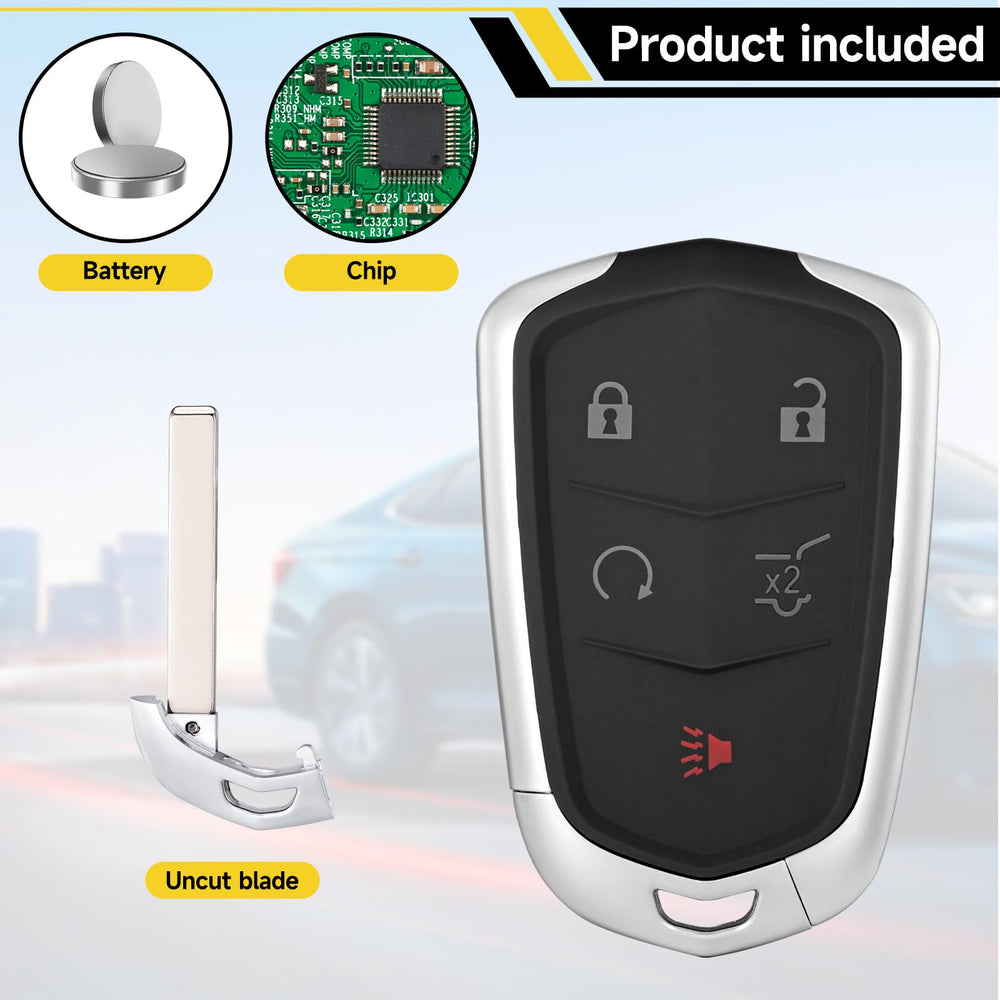 YDTHTLAH key fob with removable metal blade ready for professional cutting benefit