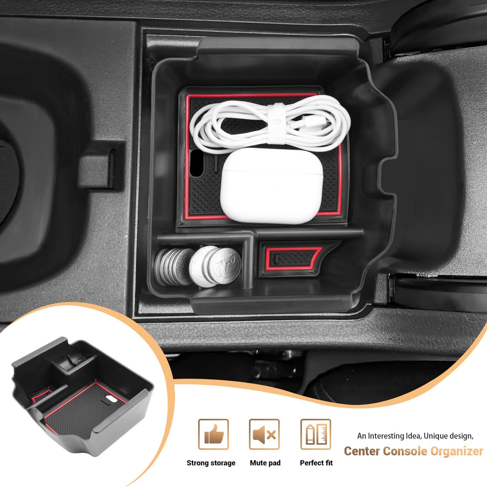 YEE PIN tray installed in Acura Integra center console giving quick access to items