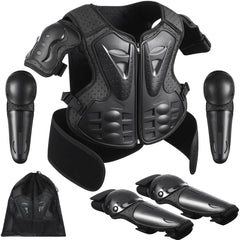 yeesport chest protector front view showing coverage and quick-zip convenience