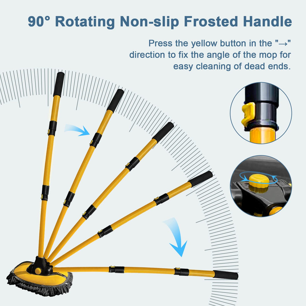YeewayVeh rotating head joint demonstrating lockable 90° angle for ergonomic strokes