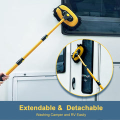 YeewayVeh foam-grip handle detail highlighting comfortable hold that reduces hand fatigue
