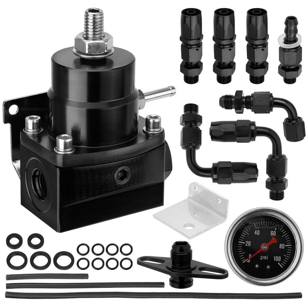 YEHERIT regulator front view showing compact body and inlet outlet for reliable pressure control