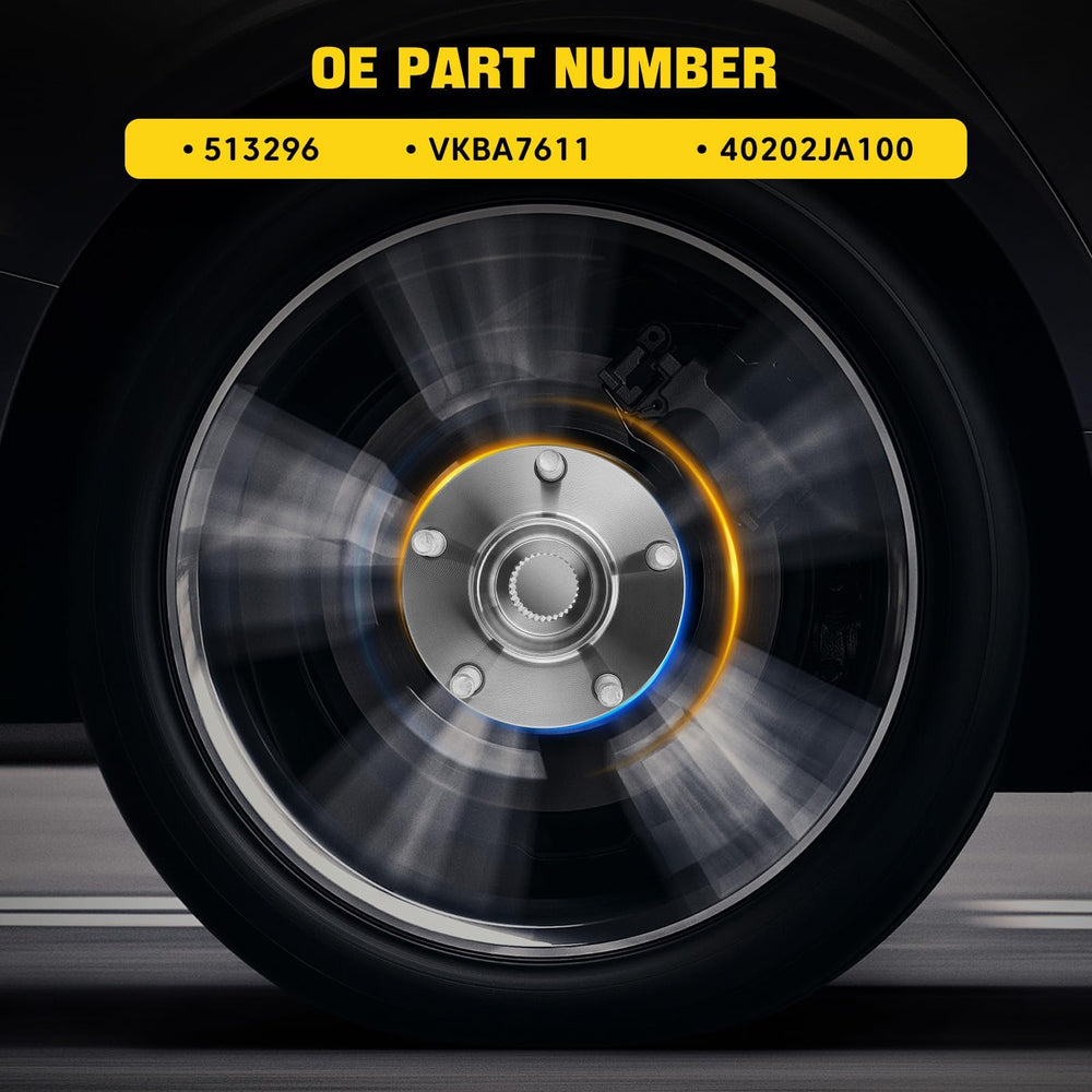 YEHERIT assembly mounted on vehicle back of wheel for visual fitment confirmation benefit