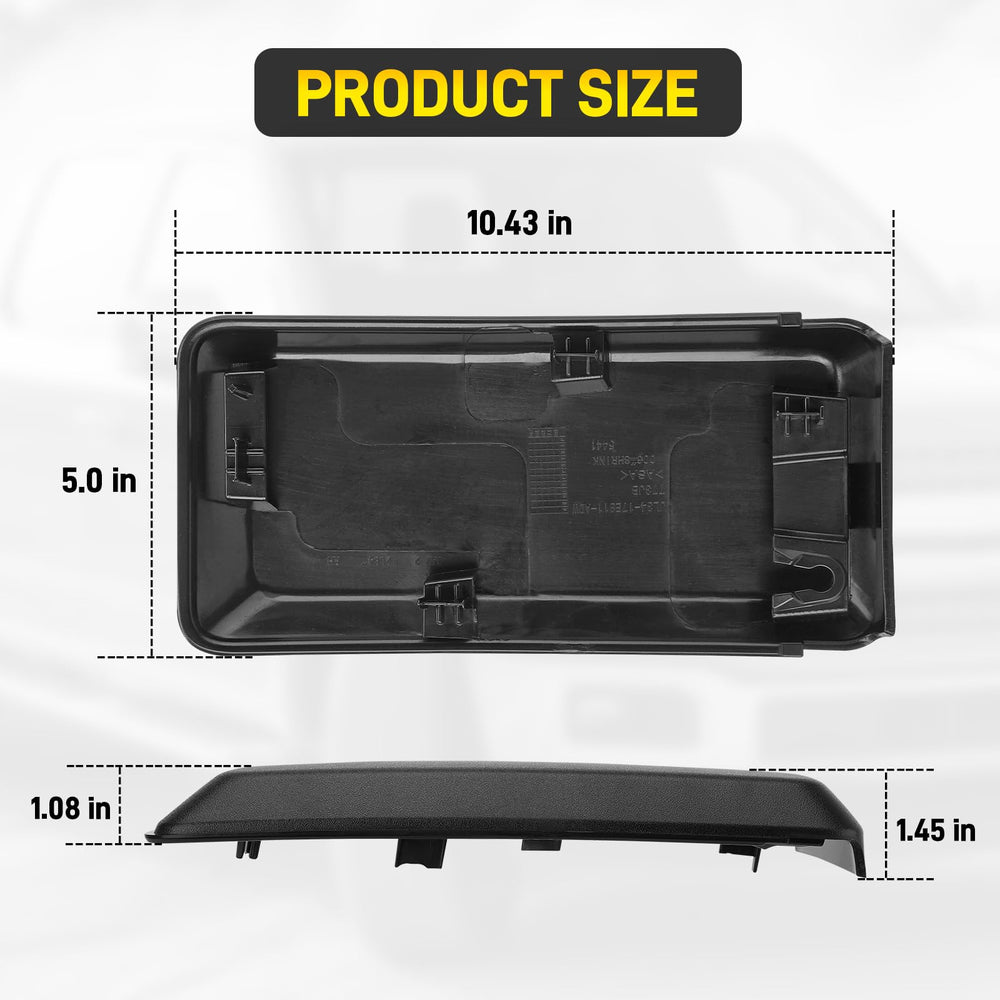 YEHERIT packaged bumper pads pair showing included left and right caps for full replacement