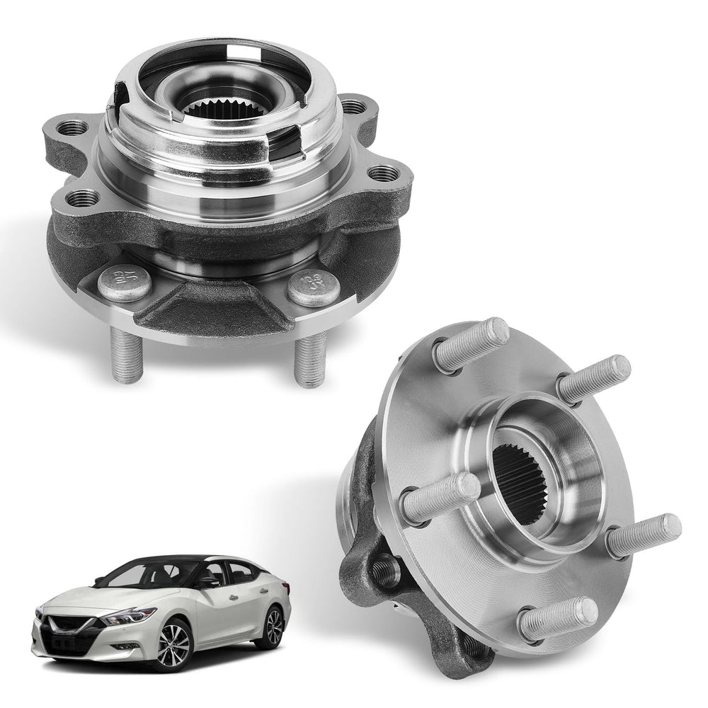YEHERIT front hub assembly front view showing ready-to-install condition and improved reliability
