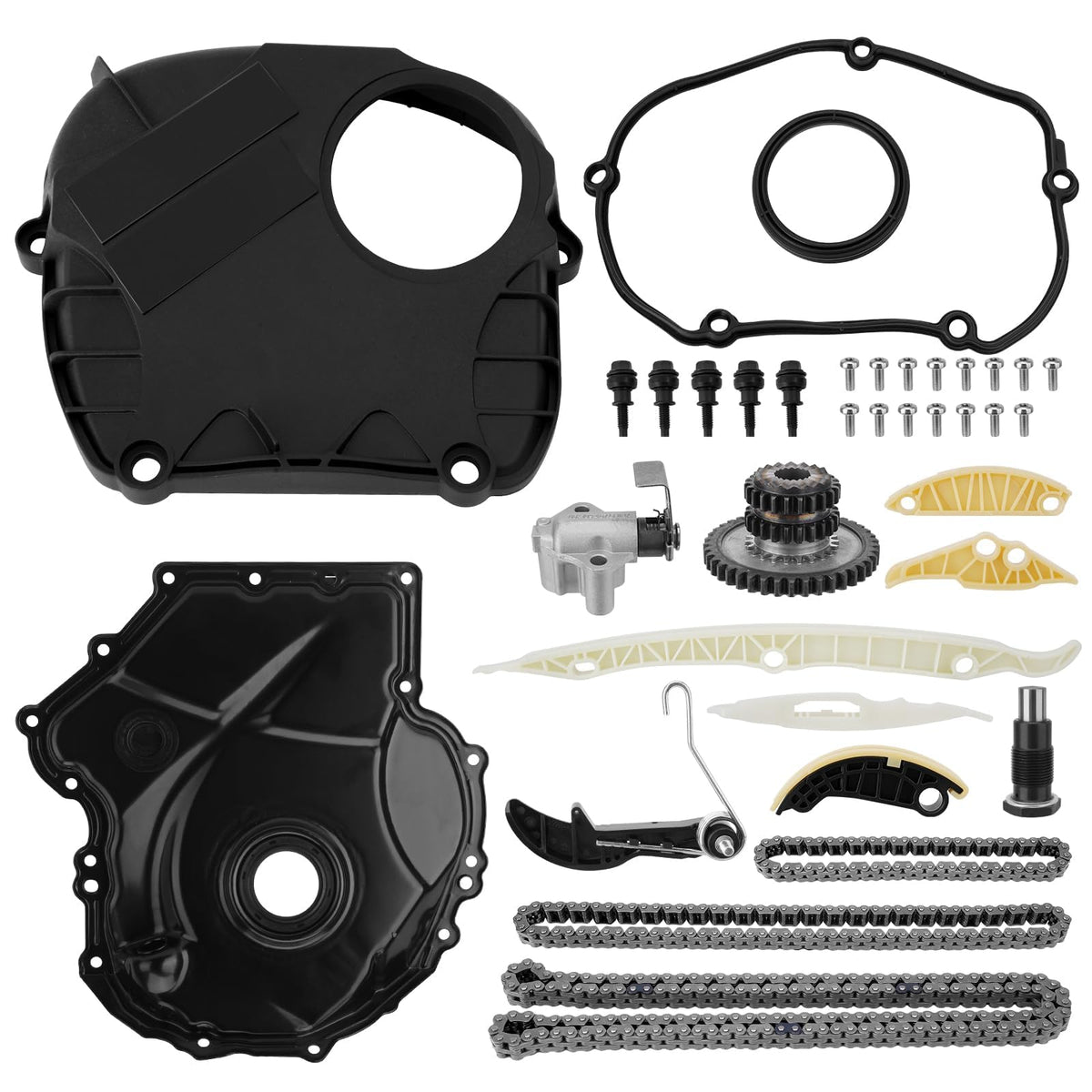 YEHERIT front timing cover showing fitment and durable finish for reliable sealing