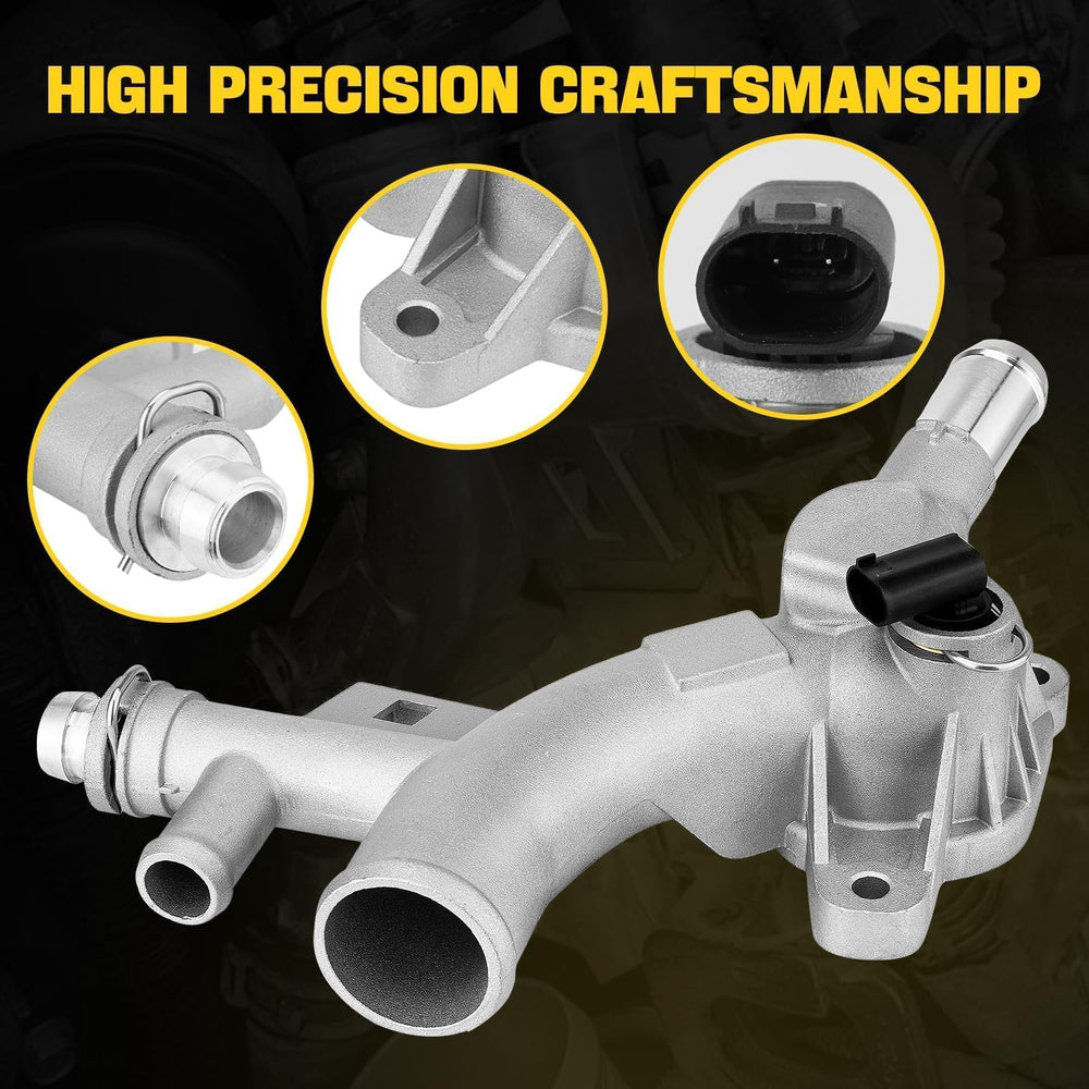 YEHERIT mounting bolts and neoprene rubber seal emphasizing leak-prevention benefit