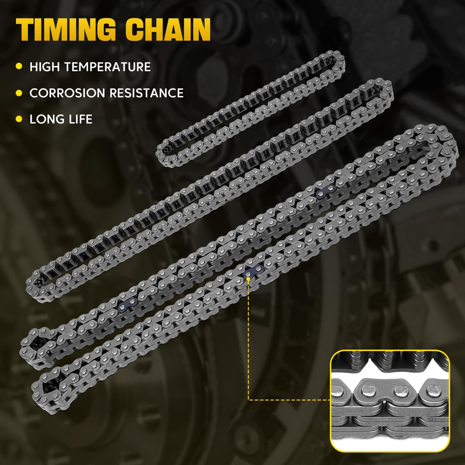 YEHERIT oil pump with chains demonstrating integrated replacement for improved reliability