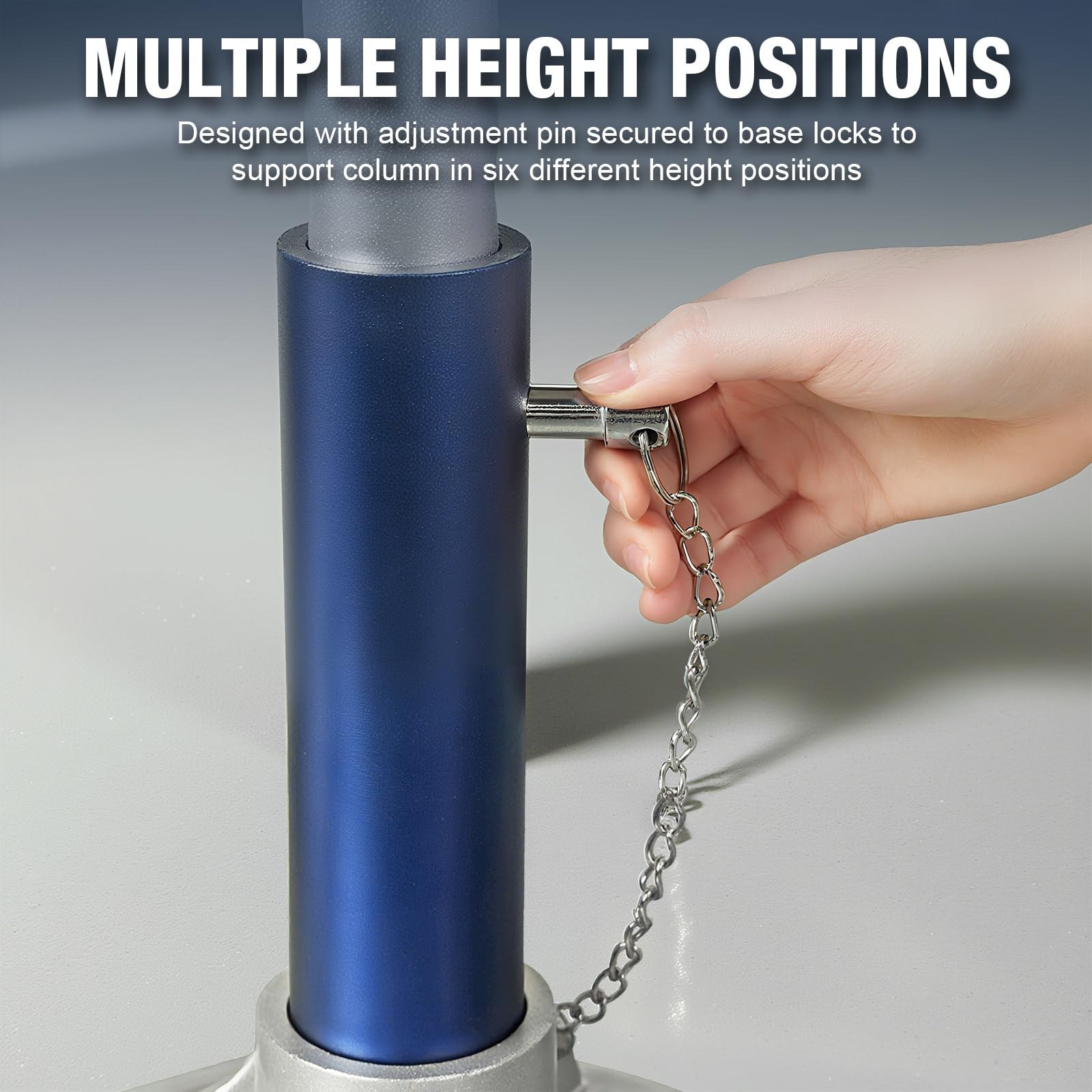 YELLOW JACKET height adjustment markings for precise setup benefit