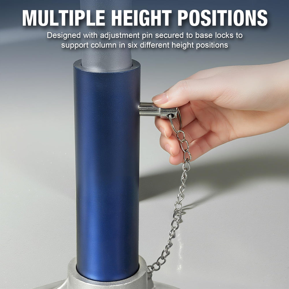 YELLOW JACKET height adjustment markings for precise setup benefit