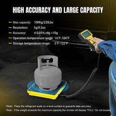 YELLOW JACKET non-slip platform detail provides stable tank placement