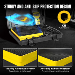 YELLOW JACKET remote display and 110° bracket for easy hands-free visibility